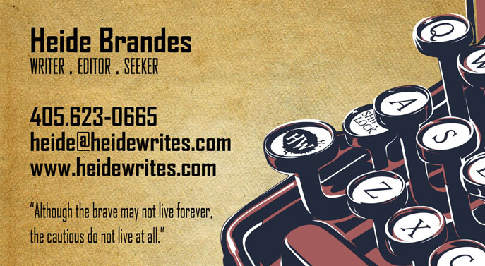 Brandes Publishing Business Card
