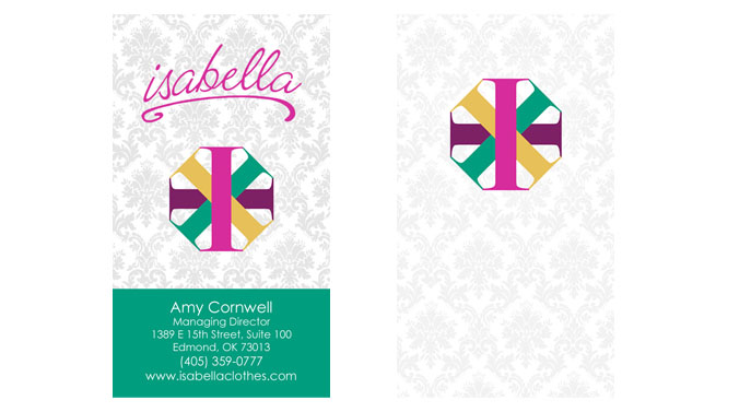 Isabella Business Card Design
